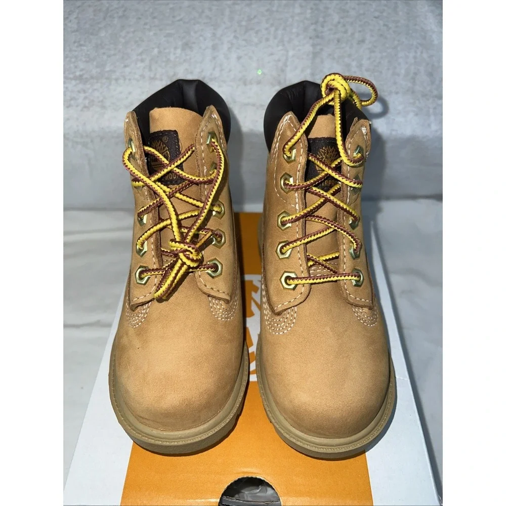 Timberland Toddler‎ Timberland Classic 6-Inch Waterproof Boot, Wheat Nubuck, 8